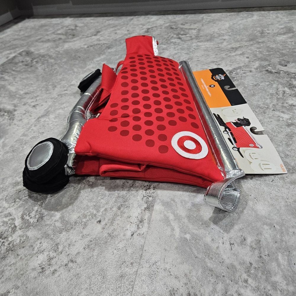 2024 HYDE & EEK TARGET SHOPPING CART PET COSTUME MEDIUM SIZE *NEW* - Picture 3 of 9